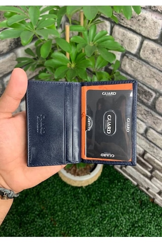 Guard Lacivert Nappa Hakii Deri Kartlık Erkek / Kadın P1169 Lacivert