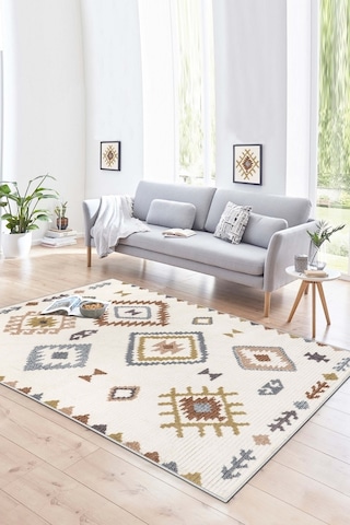 West Home Dijital Baskı Yıkanabilir Kaymaz Taban Mutfak Halısı Salon Halısı Ve Yolluk Wh 541 Multy