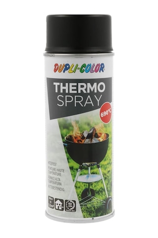 Dupli-color 690 C Isıya Dayanıklı Sprey Boya 400 Ml Siyah
