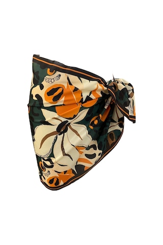 Tarzını Seç Kısa Pareo - Jungle Model 150x50 Cm Çok Renkli
