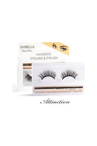 Shibella Cosmetics Manyetik Eyeliner ve Kirpik-Attraction...