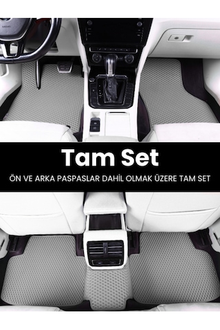 Chevrolet-cruze- 2008-2014 İçin Eva İç Paspas Takımı Metal Topukluk Hariç