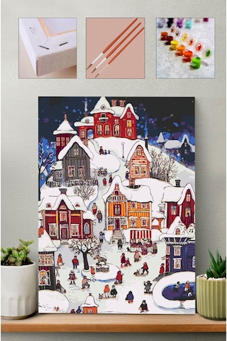 Sayılarla Boyama Seti - Noel Heyacanı