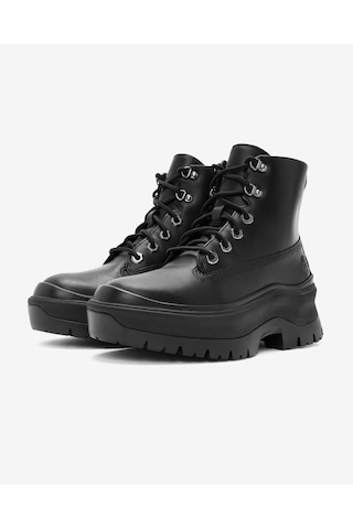 Timberland Roxie Lane Mıd Lace Up Boot Kadın Siyah Bot Tb0a295jw021 Siyah