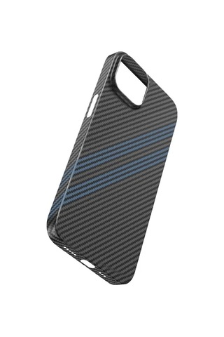Hoco Apple iPhone Uyumlu iPhone 14 Pro 6.1 Kılıf Kevlar Texture Darbe Emici Telefon Kılıfı- 5775 Siyah