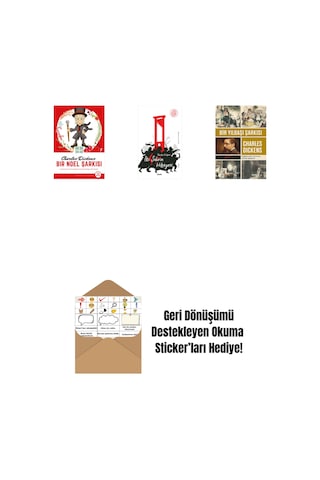 Bir Noel Şarkısı + İki Şehrin Hikayesi + Bir Yılbaşı Şarkısı + Okuma Sticker'ları