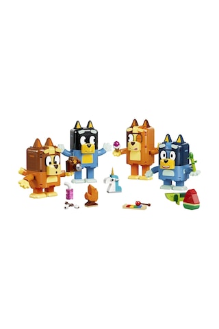 LEGO® Bluey Parçalarla İnşa Edilen Bluey Ailesi 11217 - 5 Yaş ve Üzeri için Karakterler İçeren Oyuncak Yapım Seti (466 Parça)