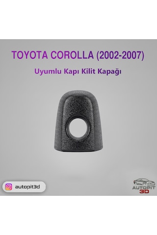 Toyota Corolla 2002 2007 Uyumlu Kapı Kilit Kapağı