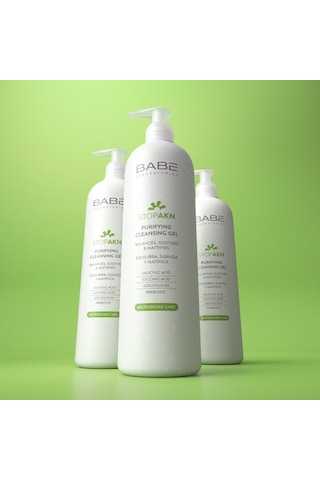 Babe Stop Akn Purifying Cleansing Gel 400ml - Arındırıcı Temizleme Jeli