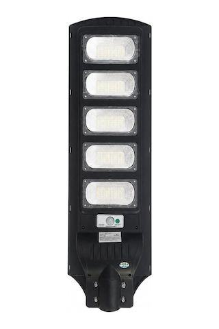 Solar 250w Led Armatür Güneş Enerjili Kumandalı Sokak Bahçe Dış Mekan Duvar Aydınlatma Sistemi