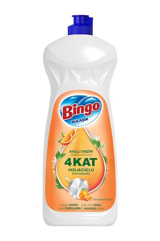 Bingo Elde Bulaşık Deterjanı Mandalina 1500 Ml X 2 Adet