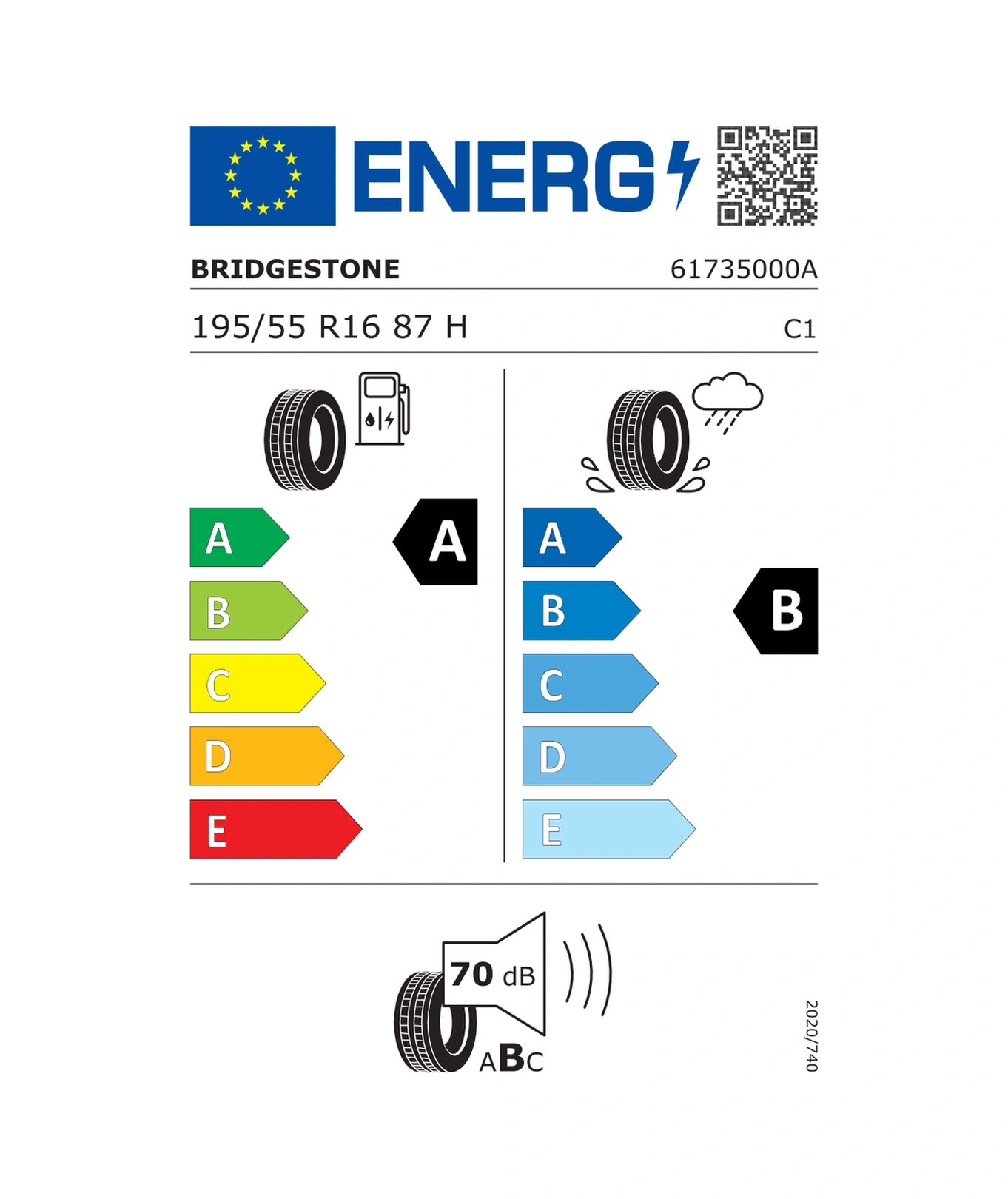 Bridgestone 195/55R16 87H T005 Yaz Lastiği - 2026