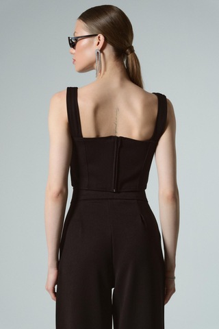 Buly Nightfall Crop Top Siyah