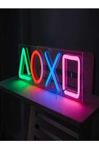 Twins Led Squid Game X Neon Pleksi Tabela Renkli Model:model:16243366 Renkli