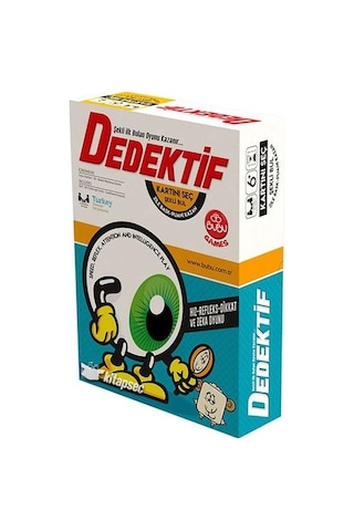 Bu-bu Dedektif Eğitici Kutu Oyunu Gm0008