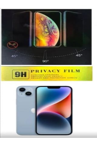Apple Uyumlu iPhone 17 Pro Hayalet Ekran Koruyucu Kırılmaz Cam