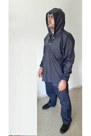 Tex Yağmurluk Balıkçı Outdoor Alt Üst Takım Su Geçirmez-Haki
