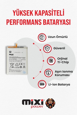 Samsung Uyumlu Galaxy M51 M62 F62 Tam Kapasite Batarya