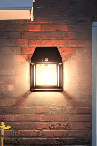 2025 Model Yeni Suya Dayanıklı Hareket Sensörlü Güneş Enerjili Solar Led Dış Mekan Bahçe Lambası - Chstka13144