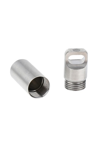 Suntek Paslanmaz Çelik Su Geçirmez Konteyner Kutusu Hap S