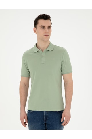Pierre Cardin Erkek Çağla Tişört Basic 50280754-vr016 Çağla