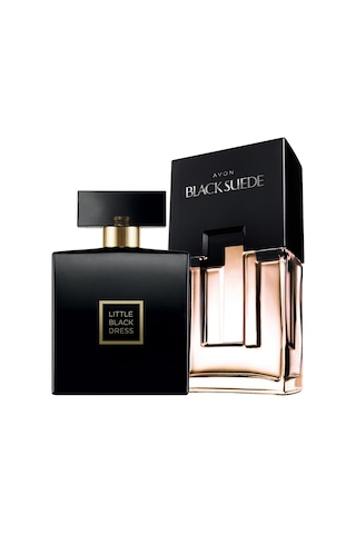 Avon Black Suede Erkek Parfüm + Little Black Dress Kadın Parfüm Seti