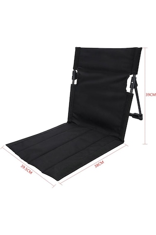 Kamp Katlanır Sandalyesi Siyah