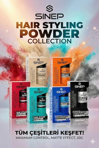 Sinep Toz Wax No:4 Extra Volumizer Gri Silver Ekstra Hacim Verici & Dolgunlaştırıcı 20 Gr