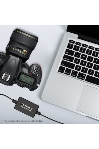 Pazly Canon Eos M3/m5/m6 Usb Type-c Şarj Kablosu Ve Dr-e17 Adaptör