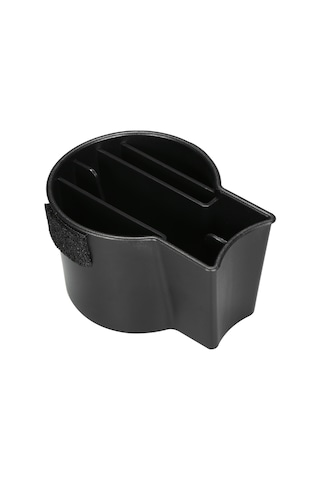 Neevoyu Tesla Model 3 İçin Abs Malzeme Araç İç Depolama Kutusu, Paralar Kartlar Küçük Eşyalar İçin Bölümlü Organizatör, Merkezi Konsol Dekorasyon Aksesuarı