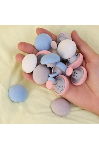 Elmpaly Mavi 10lu Kaymaz Yatak Çarşafı Klipsleri - Dayanıklı Battaniye Sabitleyici