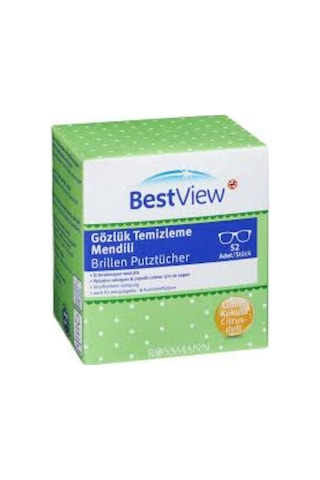 Best View Gözlük Temizleme Ve Cam Ekran Temizleme Mendili X 3