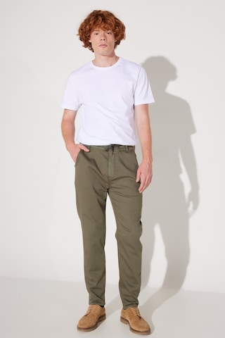 Lee Slim Fit Dar Kesim Normal Bel Haki Esnek Jogger Pantolon LM043002801 Haki