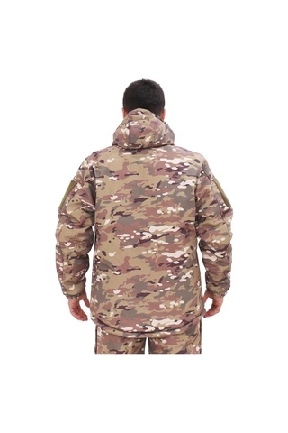 Grey Cat Single Sword Softshell Erkek Kışlık Parka Doğa Yürüyüşü Giysisi Rüzgârda Giyilen Outdoor Kıyafeti Çok Renkli