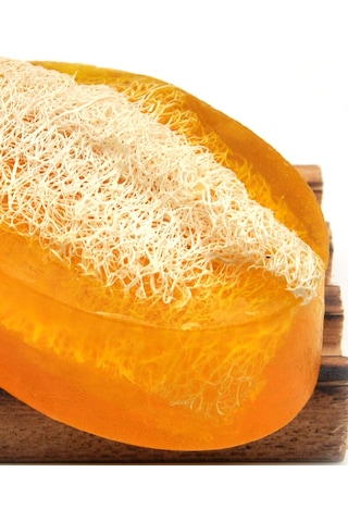 Kabak Lifli El Yapımı Doğal Kükürt Sabunu 120 G x 3 Adet
