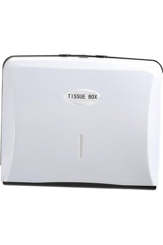 2 Adet Duvara Monte Plastik Mendil Kutusu Dispenseri