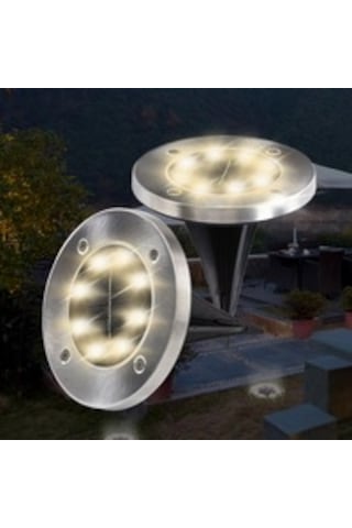 2 Li Çim Zemin Bahçe Aydınlatması Solar Çim Spot Solar Aydınlatma