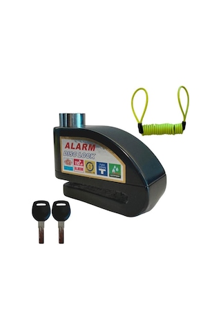 Yuma Motosiklet Disk Kilidi Alarmlı 110db