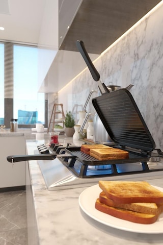 Stevig Usta Tostçu Granit Döküm Ocak Üstü El Tost Makinesi St-101 - Hyt