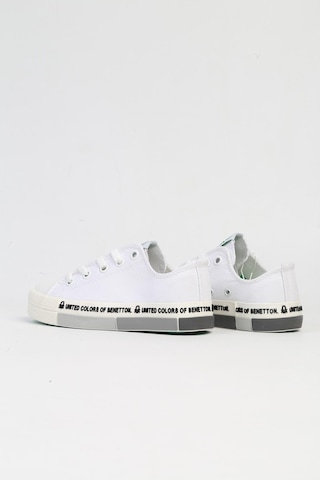 United Colors Of Benetton Benetton Bn-70019 - Beyaz Yesil-çocuk Spor Ayakkabı 001