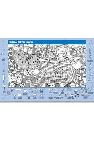 Jumbo Kitap Hidden Pictures Dikkat Geliştirme Serisi (444781257)
