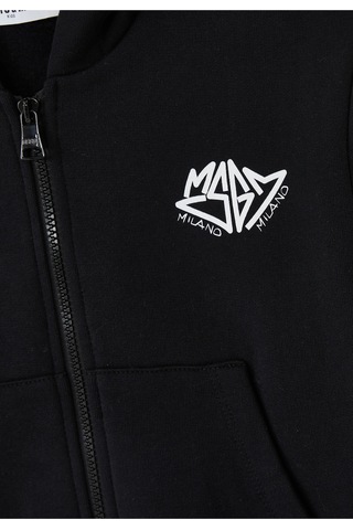 Msgm Çocuklar Için Kapüşonlu Sweatshirt Siyah