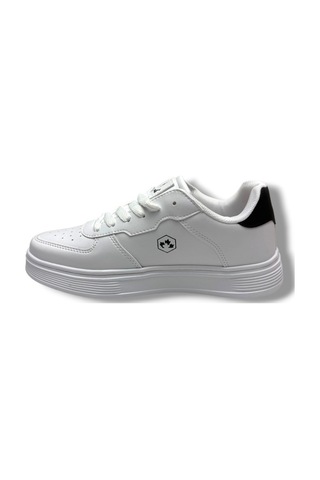 Crosberg 408-26 Cilt Deri Anatomik Sneaker 36-40 Beyaz