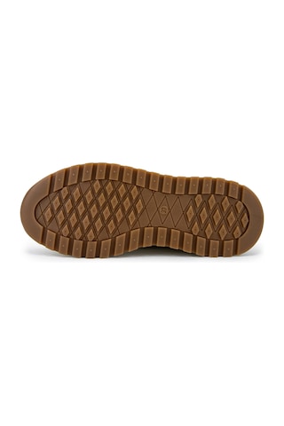 Tamer Tanca Kadın Hakiki Deri Bej Sneakers & Spor Ayakkabı 1116 1868 Bn Ayk Y26 Bej/antrasıt