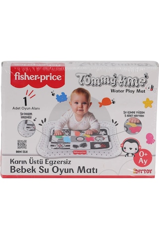 Fisher Price Bebek Su Oyun Matı Siyah ve Mavi FP3240-FP2861