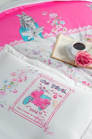 Ranforce Genç Nevresim Takımı Bella Pembe