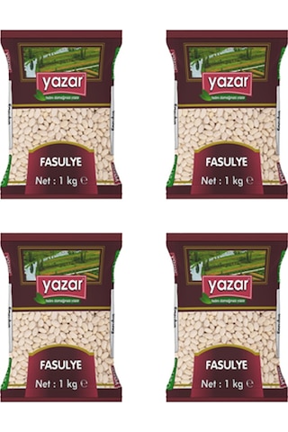Yazar Kuru Fasulye 4 x 1 KG