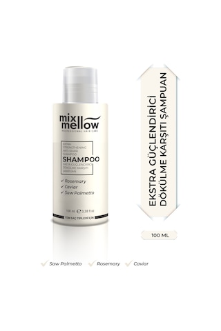 Mixmellow Ekstra Güçlendirici Dökülme Karşıtı Şampuan 100ml