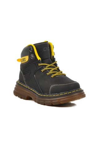 Siyah Fermuarlı Unisex Çocuk Bot Cane F Siyah