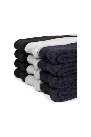 Erkek Kışlık Kalın Çorap Havlu Çorap 6lı Paket Tampap- Çok Renkli
